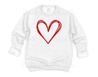 Valentine Sweatshirt, Love Sweatshirt, Bella Canvas Sweatshirt, Heart Sweatshirt, Women's Valentine Sweater