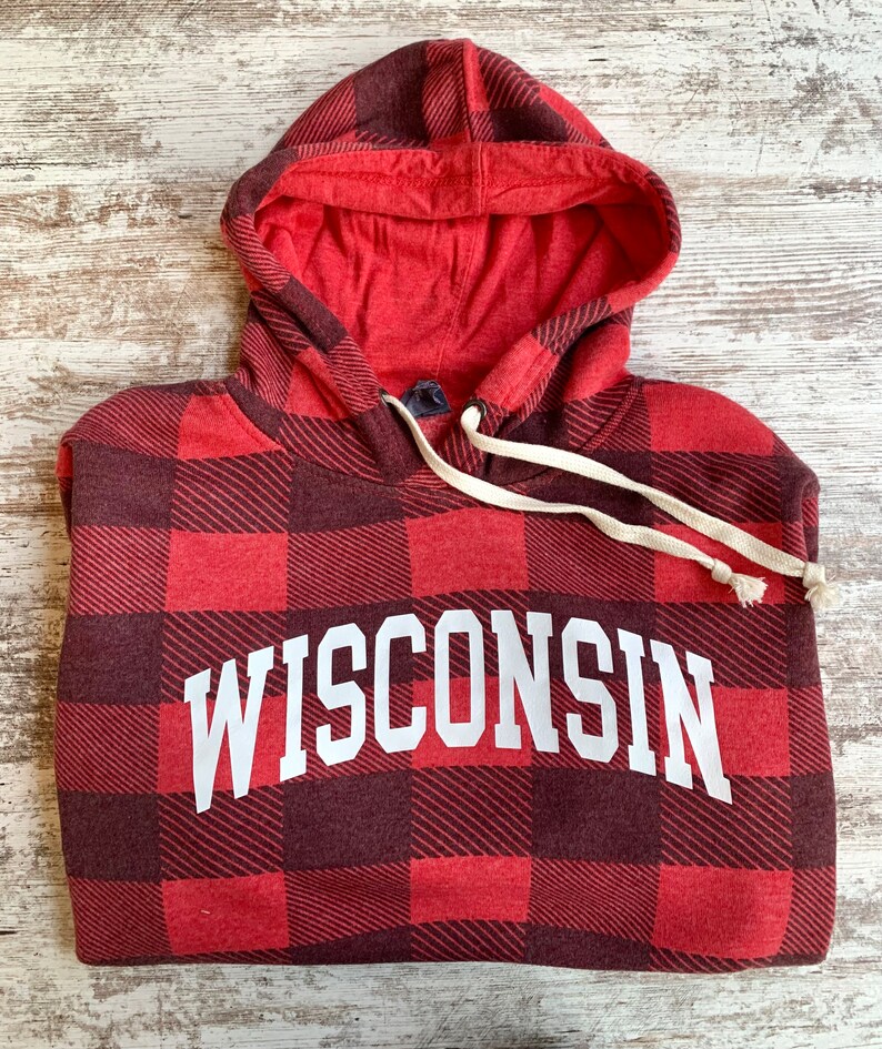 Wisconsin Attire Wisconsin Sweatshirt, Wisconsin Hoodie, Midwest Sweatshirt, Wisconsin ...