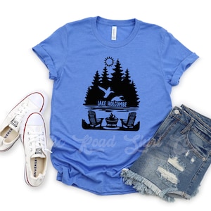 Custom Lake T-Shirt, Family Reunion Shirts, Camping T-shirt, Paddle Lake T-shirt, Family Camping Trip Shirt, Up North Shirt