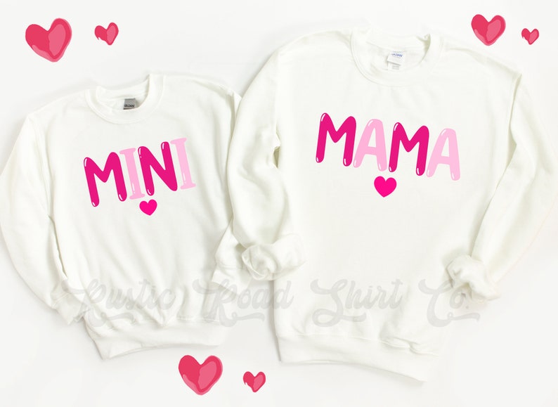 Mommy daughter sweatshirts Clearance