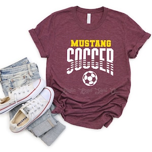 Custom Soccer Shirt, Soccer Mom Shirt, Soccer Jersey, Soccer Grandma Shirt, Personalized Soccer Shirt