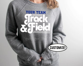 Track and Field Shirt, Track and Field Sweatshirt, Track Coach Shirt, Track Mom Shirt, Running Sweatshirt