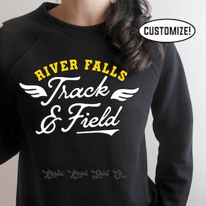 Track and Field Shirt, Track and Field Sweatshirt, Track Coach Shirt, Track Mom Shirt, Running Sweatshirt