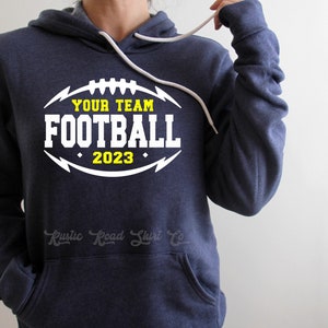 Sweater voetbalteam, sweater voetbalmoeder, sweater voetbalwedstrijd, voetbalhoodie, aangepast voetbalsweater