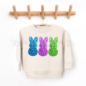 Toddler Easter Sweatshirt, Bunny Sweatshirt, Toddler Easter Outfit, Girls Easter Shirt, Boys Easter Shirt, Easter Basket Gift