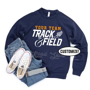 Track and Field Shirt, Track and Field Sweatshirt, Track Coach Shirt, Track Mom Shirt, Running Sweatshirt