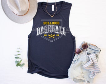 Baseball Team Tank Top, Baseball Mama Shirt, Softball Mom Tank Top, Softball Mama Shirt, Custom Baseball Tank Top