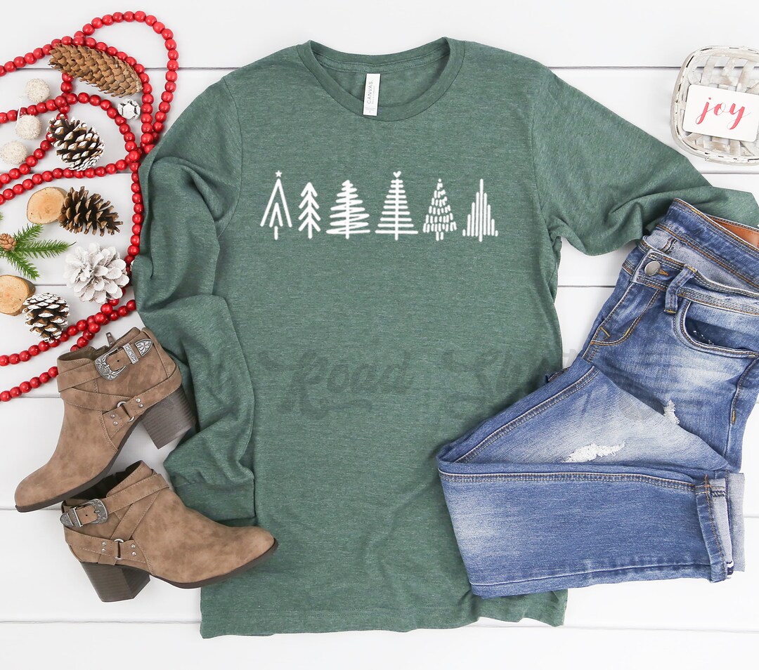 Christmas Tree Farm Shirt, Women's Christmas Shirt, Matching Christmas 