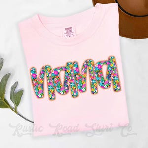 Nana Shirt, Nana Gift, Grandma Shirt, Comfort Colors™ Shirt, Mother&#39;s Day Nana Gift, Flower Nana Tshirt,