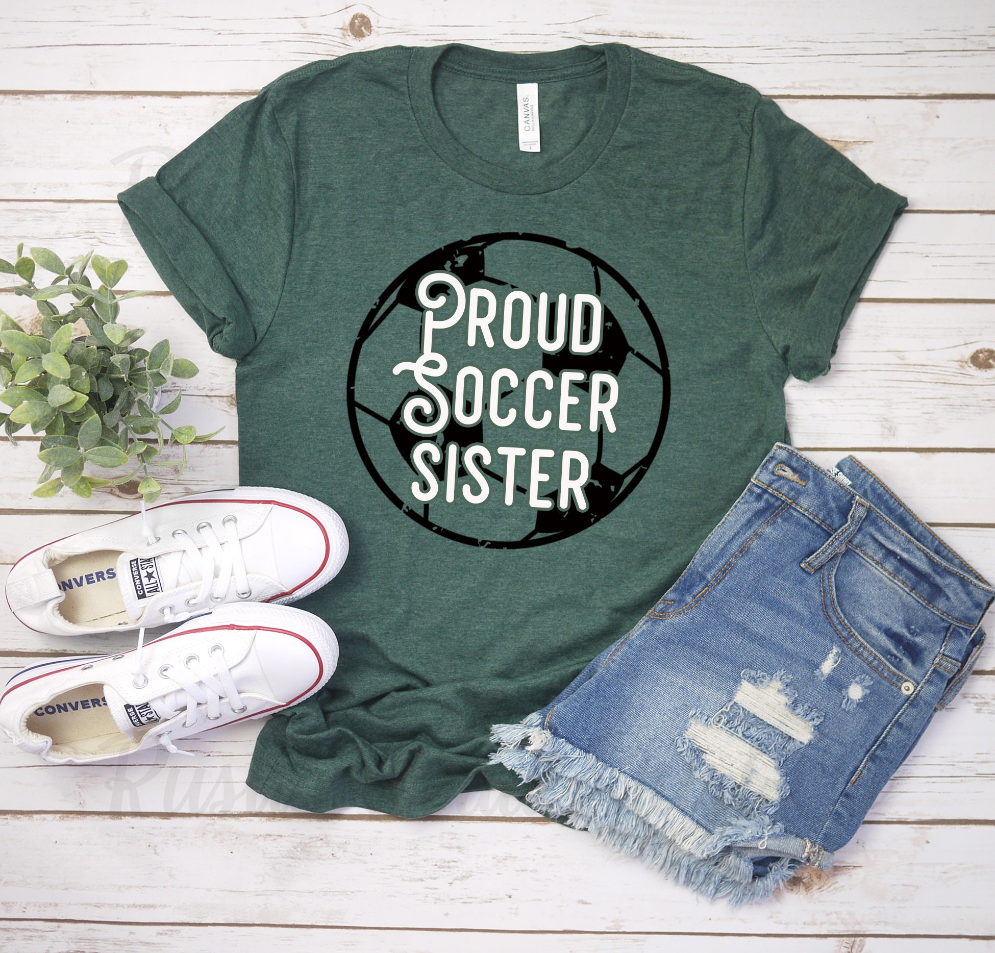 Soccer Sister Shirt Soccer Aunt Shirt Custom Soccer Shirt Etsy