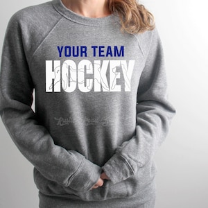 Hockey Sweatshirt, Hockey Mom Sweatshirt, Custom Hockey Shirt, Hockey Mom, Hockey Mom T-shirt,