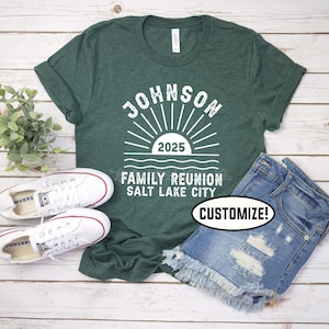 Family Reunion Shirt, Camping Trip Shirt, Fishing T-shirt, Cabin T-shirt, Family Camping T-shirt,