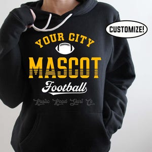 Sweater voetbalteam, sweater voetbalmoeder, sweater voetbalwedstrijd, voetbalhoodie, aangepast voetbalsweater