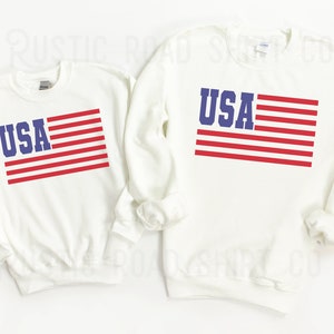 4th of July sweatshirt, USA shirt, Women's 4th of July, Fourth of July Sweatshirt, Patriotic Shirt