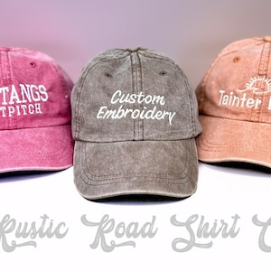 Custom Embroidered Hat, Embroidered Hat Custom, Embroidered Team Hat, Custom Trucker Hat