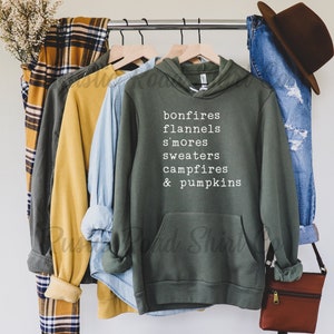 Women&#39;s Fall Sweatshirt, Ladies Fall Graphic Sweatshirt, Fall Words Sweatshirt, Sweater Weather, Cozy Fall Sweatshirt, Ladies Fall Hoody