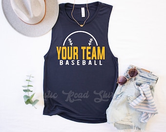 Baseball Tank Top, Baseball Mama Shirt, Softball Mom Tank Top, Softball Mama Shirt, Custom Baseball Tank Top