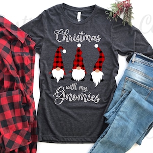 Weihnachten Wichtel Shirt, passende Familie Weihnachten Shirt, Gnom Shirt, Urlaub Shirt, Weihnachtsfeier Shirt