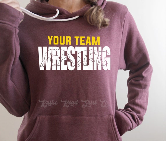 Wrestling Sweatshirt, Wrestling Shirt, Wrestling Mom Shirt, Custom Wrestling Team Shirt, Sports Mom Shirt