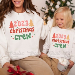 Christmas Crew Sweatshirt, Family Christmas Sweatshirts, Toddler Christmas Sweatshirt, Kids Christmas Sweatshirt