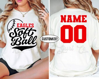 Softball Mom Shirt, Softball Team Shirt, Custom Softball Shirt, Softball TShirt, Softball Grandma, Softball Sister, Softball Dad Shirt