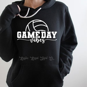 Volleyball Team Sweatshirt, Volleyball Mom Sweatshirt, Volleyball Gameday Sweatshirt, Volleyball Hoodie, Custom Volleyball Sweatshirt