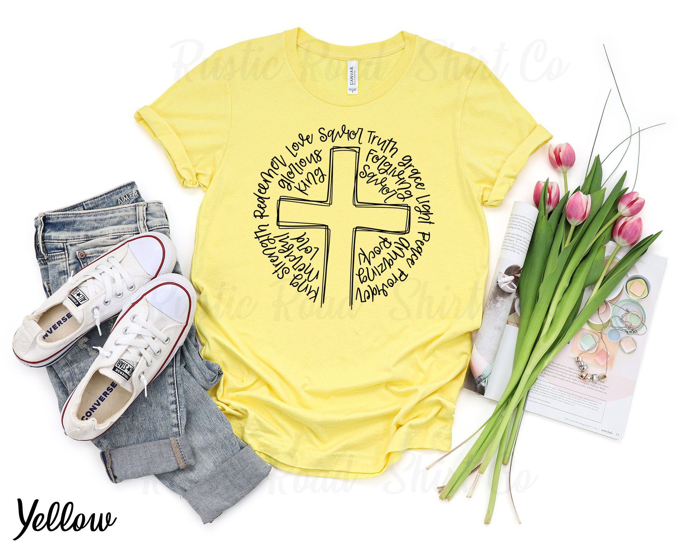 Religious Easter Shirt Women's Easter Shirt Matching Etsy