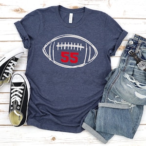 Custom Football Team Shirt - Football Shirt - Football Mom Shirt - Game Day Shirt - Football Tee Shirt - Football T-shirt