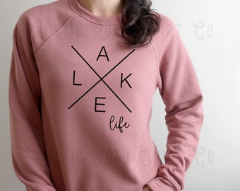 Lake Sweatshirt, Lake Bum Shirt, Lake Life Shirt, Custom Family Shirt, Up North Sweatshirt, Cabin Sweatshirt, Camping Sweatshirt,