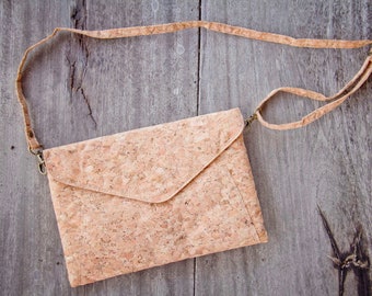 Handbag / wallet made of cork, classic