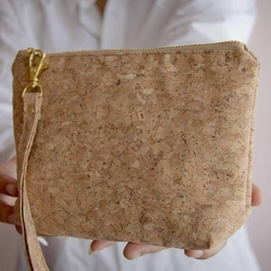 Mini bolso, neceser de corcho