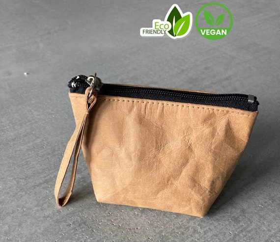 Mini-pencil Case / Etui / Toiletry Bag Made From Kraft Paper 