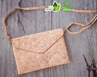 Handbag / wallet made of cork, classic