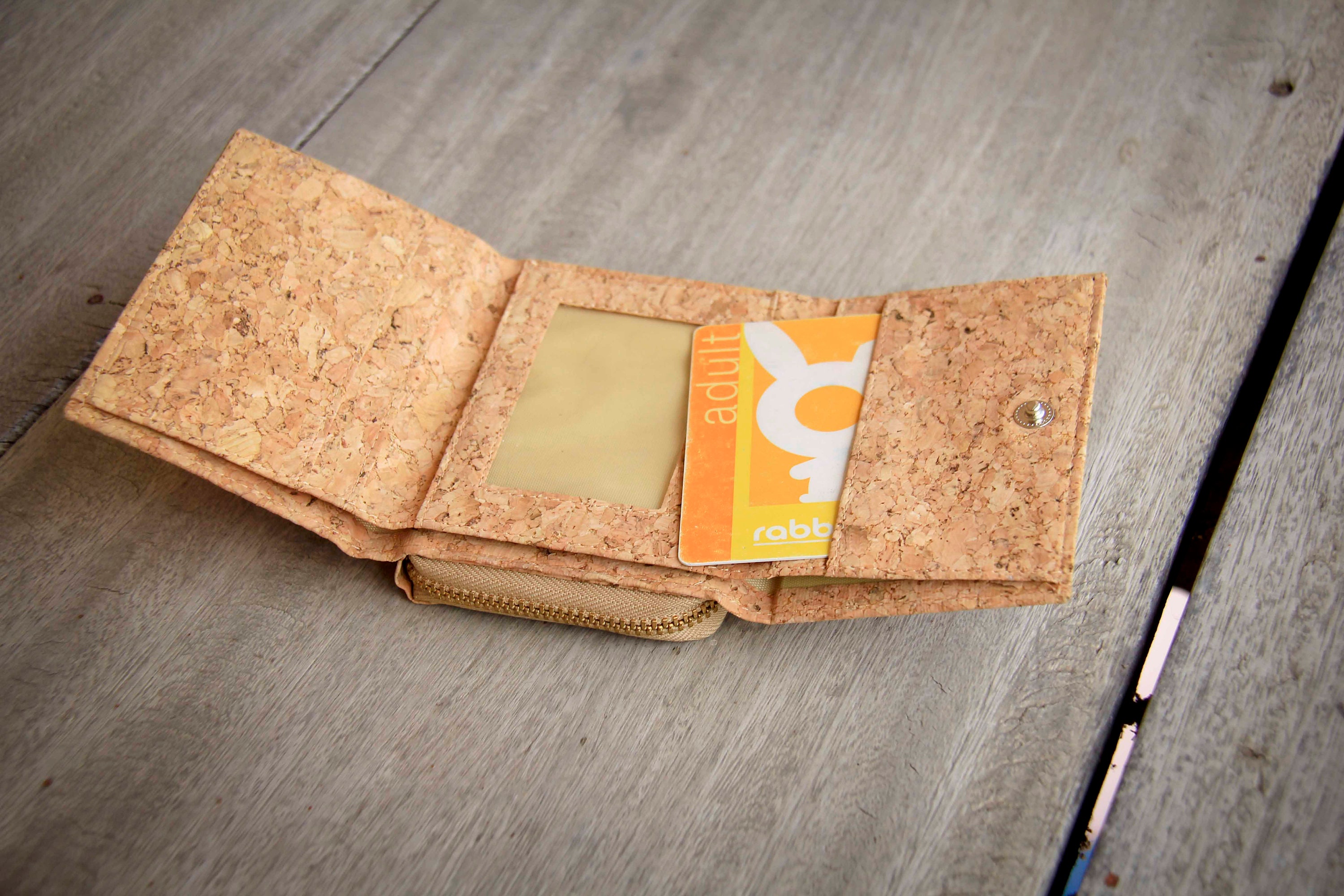 Small Wallet / Briefcase Handmade From Classic Cork - Etsy
