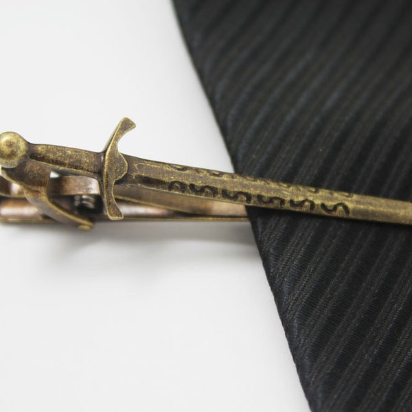Sword Tie Clip Etsy