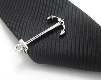 Anchor, Sailor Tie Clip, Seaman Accessories, Silver Accessories, Novelty Accessories, Gift For Man