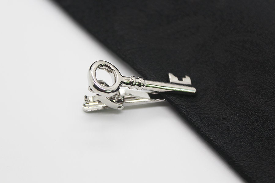 Brother's Key Tie Tack
