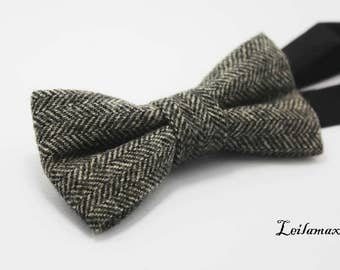 Wool Bow Tie, Restoring ancient ways, British , Fashion wedding, Gift For Man