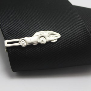 Sports car Tie Clip, Silver Accessories, Novelty Accessories, Gift For Man