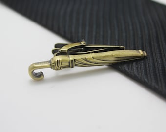 Umbrella Tie Clip, Bronze Umbrella Accessories, Novelty Accessories, Gift For Man