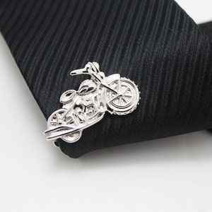 Motorcycle , Tie Clip, Hero Accessories, Silver Accessories, Novelty Accessories, Gift For Man