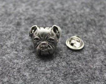 Dog head Pins, Sliver Accessories, Novelty Accessories, Gift For Man