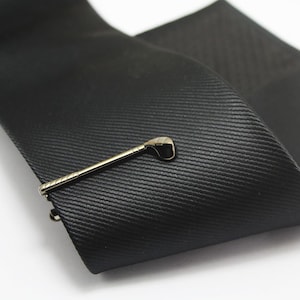 The Golf Tie Clip, Silver Accessories, Novelty Accessories, Gift For Man
