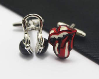 Particularly interesting  cuff Links,  Rock DJ Cufflinks, Hero Accessories, Sliver Accessories, Novelty Accessories, Gift For Man