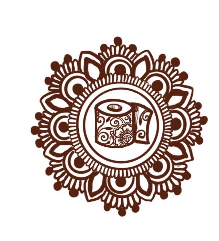 Jessikay Henna Toilet Paper Temporary Tattoo - Etsy