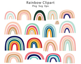 Download Rainbow Svg Etsy