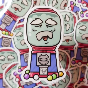 Opa Gumball Maschinensticker