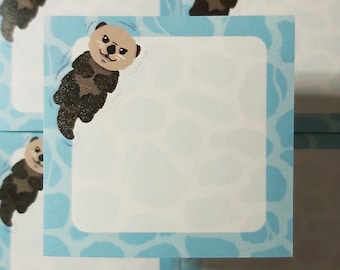 Seeotter Sticky Notizblock