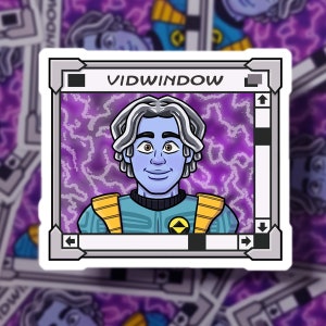 ReBoot&#39;s Bob Vidwindow Stickers