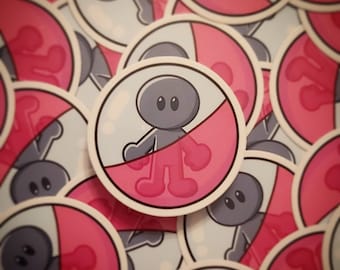 Figurine in a Capsule Stickers